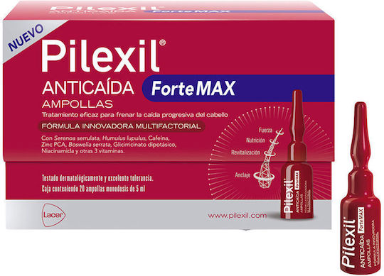 Pilexil Forte Max Haar-Ampullen Gegen Haarausfall 20x5ml