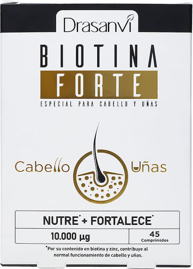 Drasanvi Biotin Forte Vitamin For Hair Skin And Nails 45 Capsules