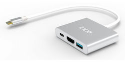 Inca USB-C Docking Station με HDMI 4K (ITPC-04T)