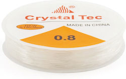 Transparente Silikonkordeln 0,8mm 10m Verpackung 1 Stück