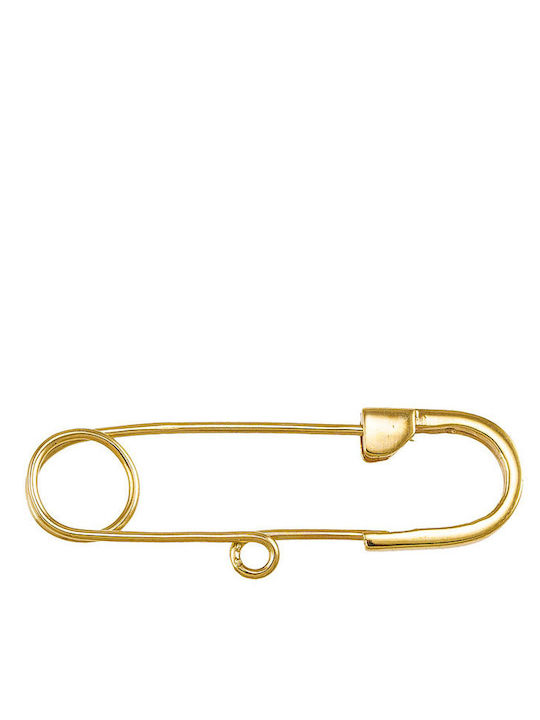 Children's Safety Pin Charm from 14K Gold