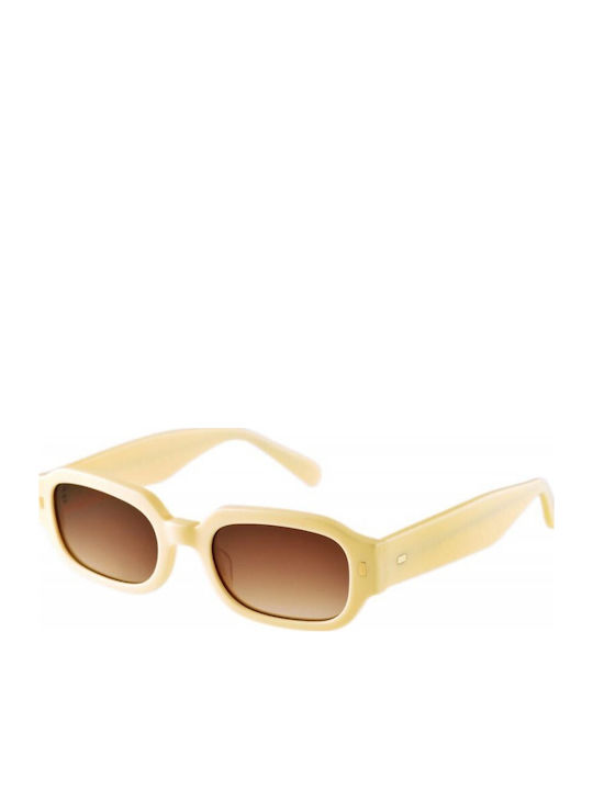 Tailor Made Damenträger Sonnenbrille mit Beigem Rahmen und Braunen Gläsern TM15249-C4