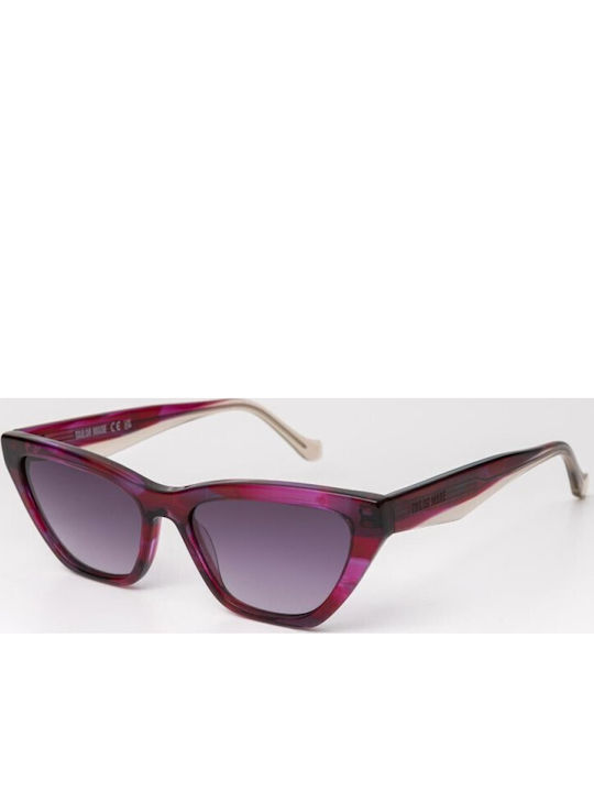 Tailor Made Damenteil Sonnenbrille mit Lila Rahmen und Lila Gläser TM15331-C3