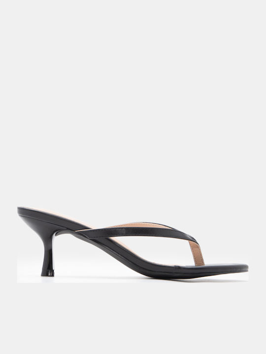 Luigi Black Sandals