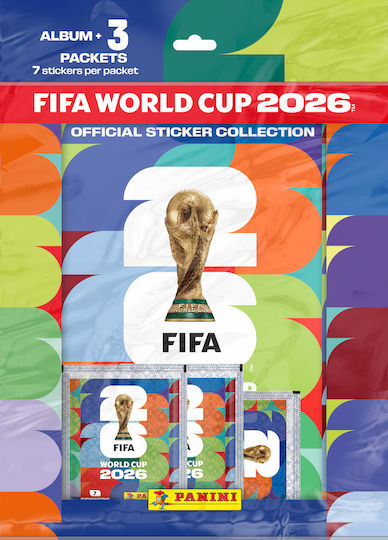 Panini FIFA World Cup 2026 Booster Pack + Άλμπουμ