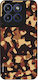 Sonique Silicone Back Cover Brown Motorola Edge...