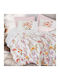 Cottonbox Σετ Παπλωματοθήκη 160x220cm Μονή με Μαξιλαροθήκη & 1 Σεντόνι Pink