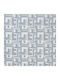 Dekorationsstoff Pro Meter Breite 140cm Labyrinth Blau