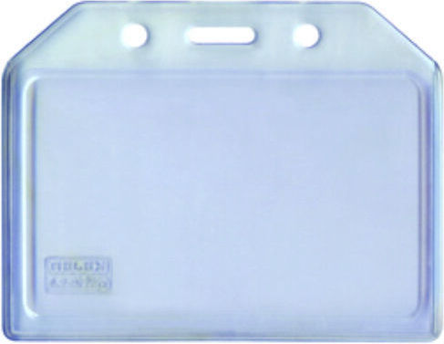 Kejea Carduri De Identitate Din Pvc Flexibil Cu Buzunar 85 X 54mm Orizontal Set 5 Bucăți Kejea Transparent