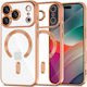 Techsuit Luxury Crystal Silicone Orange Back Co...