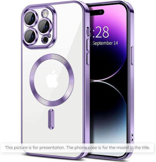 Techsuit Luxus Kristall Rückseite Umschlag Lila (Redmi Note 15)