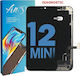 Екран със сензорен механизъм за iPhone 12 Mini (Черен)