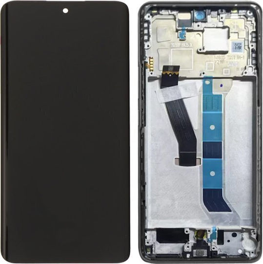 Екран със Сензорен Механизъм и Подрамка за Xiaomi Redmi Note 15 5G (Черен)
