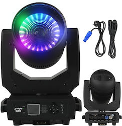 Evolights Galacto Movable Head 120w Rgbl Led + 24x0.1w Rgb Smd5050 Led Effect Ring