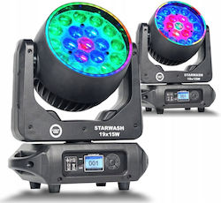 Light4me Starwash 19x15w Rgbw Moving Head Wash Floodlight
