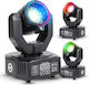 Light4me Magic Head Κινούμενη Κεφαλή Fx Led Dmx Gobo Beam Πράσινο Λέιζερ 50 Mw