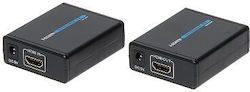 Удължител Hdmi Hdmi-ex-4 – Предаване На Hdmi Чрез Кабел Cat5e/cat6 До 40 M