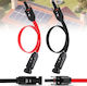 Set of 2 Flat Window Pass-Through Cables Anrbb Photovoltaic Mc4 35cm