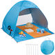 Relaxdays Strandszene Blau