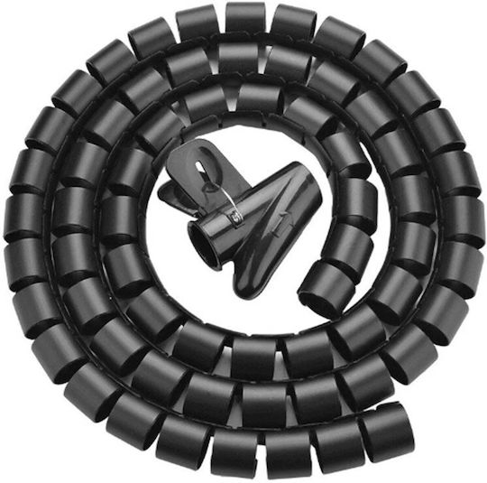 Unitek Spiral Kabelspiralschläuche 50m 22mm Schwarz Ot1102abk03-50m