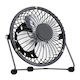 Ventilator De Masă Usb Negru 13cm Lifetime Air