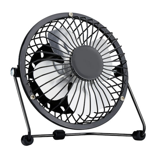 Ventilator De Masă Usb Negru 13cm Lifetime Air