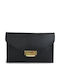 Leather Women's Envelope Black