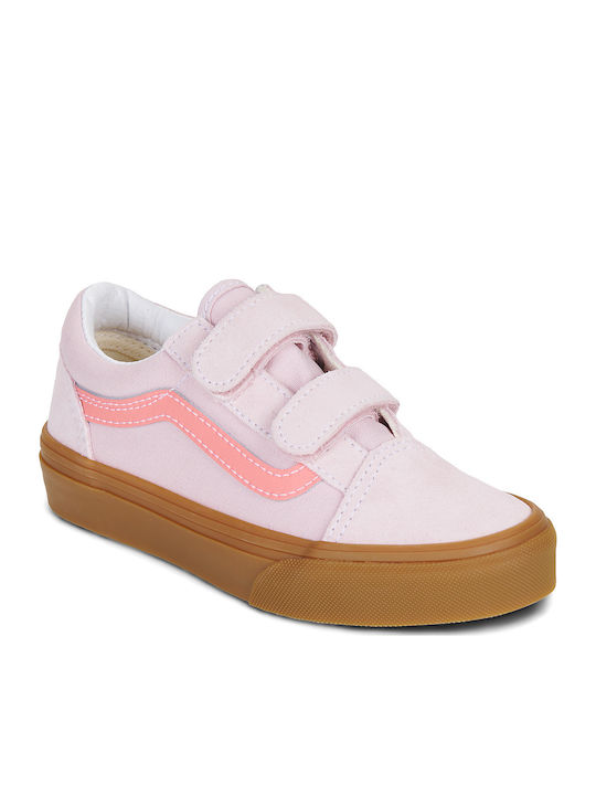 Vans Old Skool V Παιδικά Sneakers Ροζ