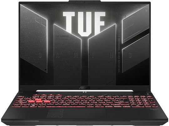 Asus TUF A16 FA607NUQ-RL009W 16" FHD+ 144Hz (Ryzen 7-170/16GB/512GB SSD/GeForce RTX 4050/W11 Home) Mecha Gray (US Keyboard)