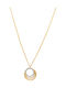 Savvas Design Necklace From 14K Gold With Zircon