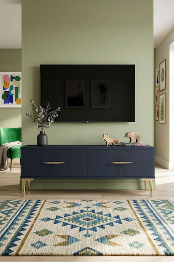 TV-Ständer Gold M120xP30xH41cm
