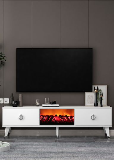 Έπιπλο TV Επιδαπέδιο Μπλε 150x30x46εκ. Έπιπλο TV Επιδαπέδιο Μπλε 150x30x46εκ.