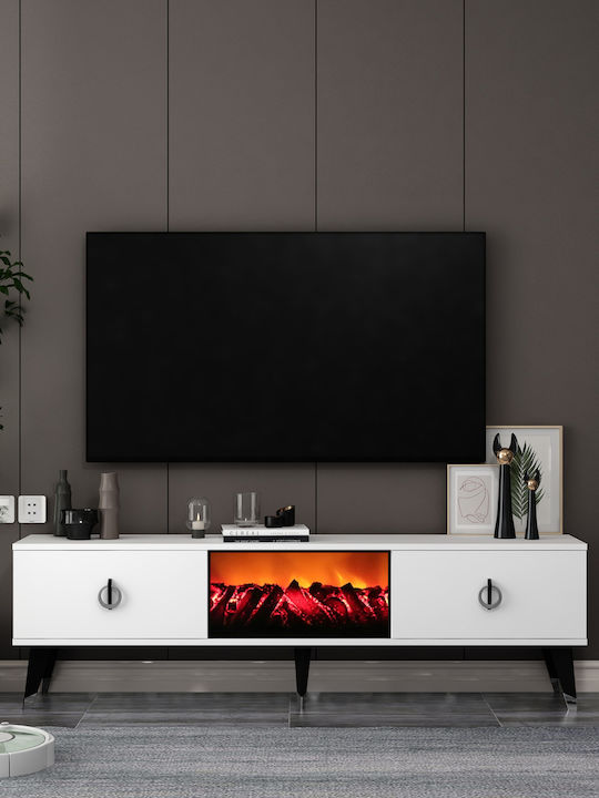Stand TV Din Lemn Sintetic L150xA30xÎ46cm