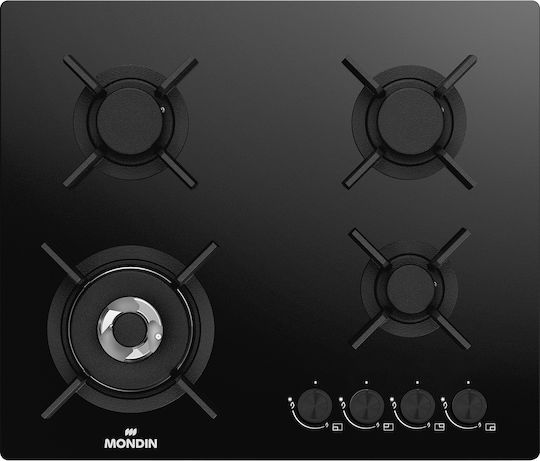 Mondin Autonomous Natural Gas Cooktop 60x51cm