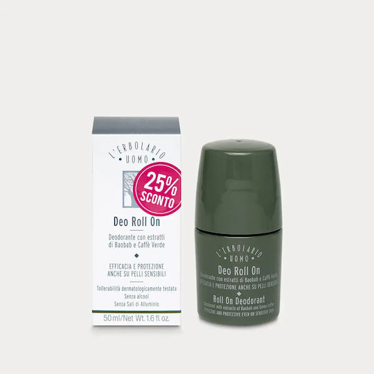 L' Erbolario Uomo Αποσμητικό σε Roll-On 50ml