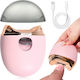 Elektrischer Nagelknipser Zola USB Aufladung Kunststoff 8,5x6 cm Rosa