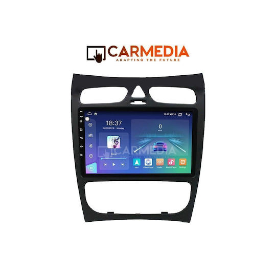 Carmedia Car Audio System for Mercedes-Benz CLK Class 2000-2004 Bluetooth USB WiFi GPS Apple CarPlay Android Auto with 9" Touch Screen