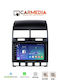 Carmedia Car Audio System for Volkswagen Touareg 2003-2011 Bluetooth USB WiFi GPS Apple CarPlay Android Auto with 9" Touch Screen