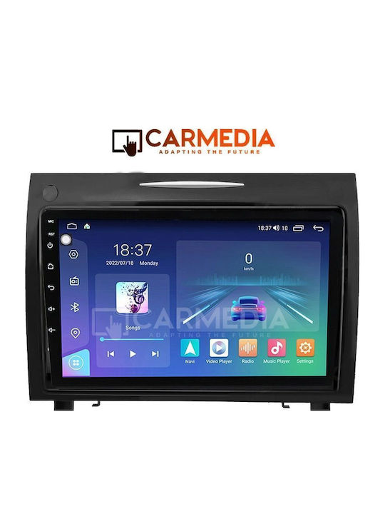 Carmedia Car Audio System for Mercedes-Benz SLK 2004-2010 Bluetooth USB WiFi GPS Apple CarPlay Android Auto with 9" Touch Screen