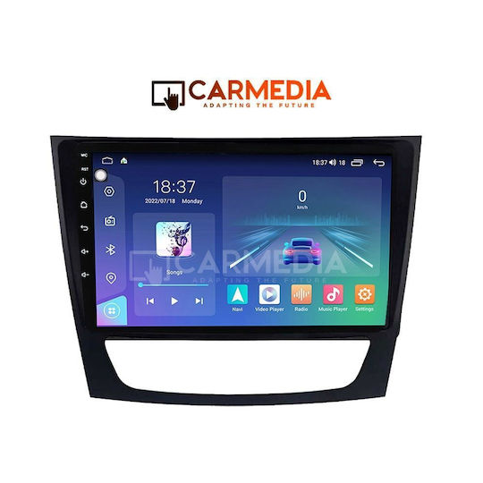 Carmedia Car Audio System for Mercedes-Benz E Class / CLS Class 2003-2009 Bluetooth USB WiFi GPS Apple CarPlay Android Auto with 9" Touch Screen
