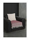 SteweHome Armchair Throw 70x95cm Red