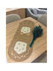 SteweHome Cotton Knitted Khaki Runner 90x35cm