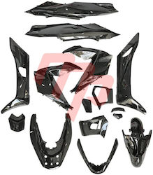 Κουστουμι Κιτ Πλαστικα Honda Pcx 125 150 14-17 K35 Μαυρο 15τεμ Τυπου Γνησιο
