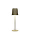 Anna's Collection Table Lamp with Green Shade and Base
