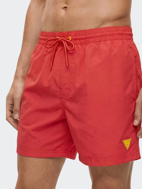 Guess Men's Swimwear Shorts Red