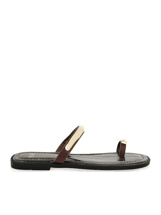 Exe Women's Flat Sandals Brown