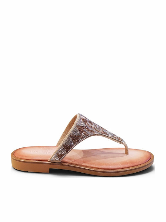 Myconian Greek Sandal Leather Women's Flat Sand...