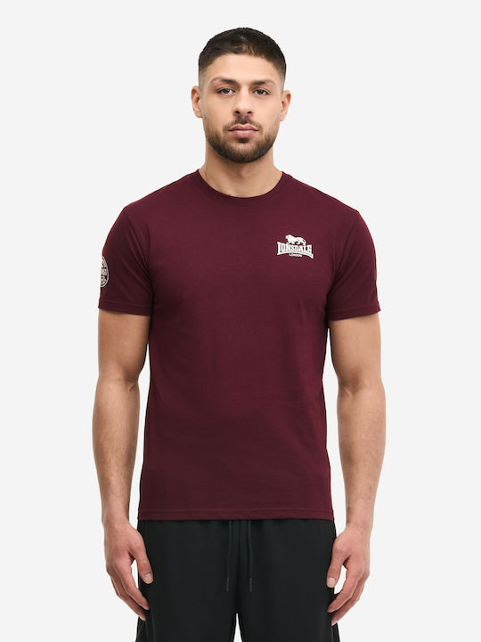 Lonsdale Warlingham T-shirt Burgundy