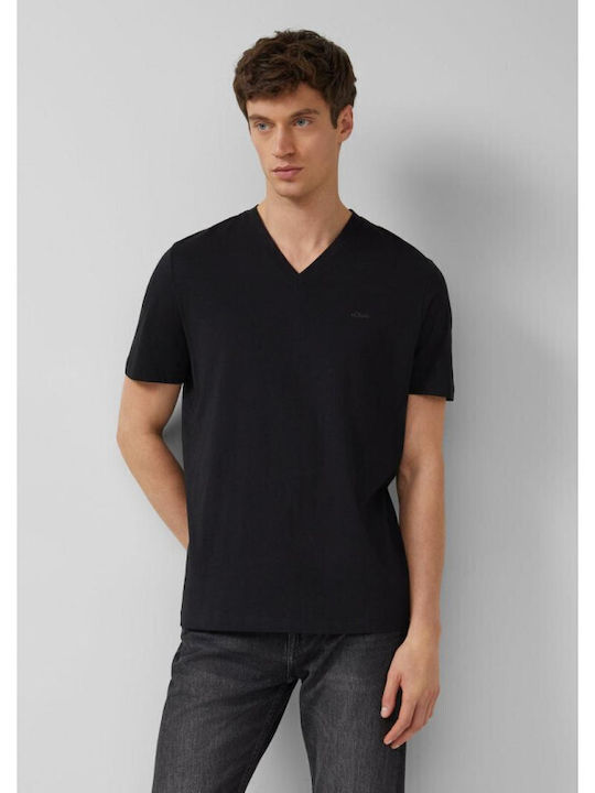 s.Oliver T-shirt Black 2175877-9999