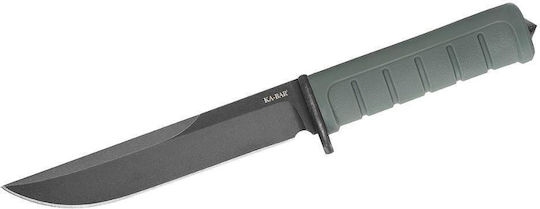 Ka-Bar Cuțit de Supraviețuire Negru cu Husă
